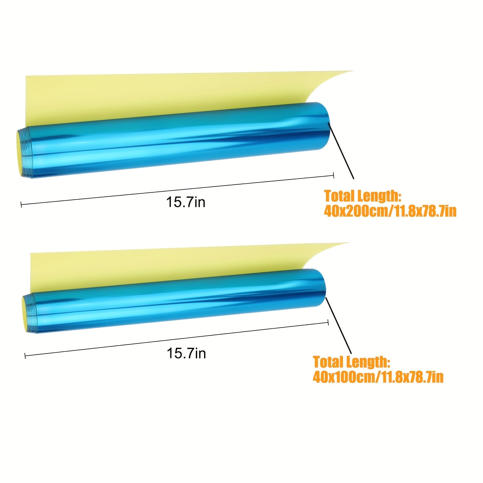 Self Adhesive Mirror Wall Sticker – Removable PET Peel & Stick Mirror Film