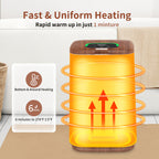 Large Bucket Towel Warmer – Smart LED Heated Towel Warmer