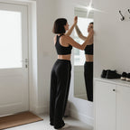 Self Adhesive Mirror Wall Sticker – Removable PET Peel & Stick Mirror Film